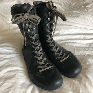 ((SOLD))  Leather Camper Ankle boots